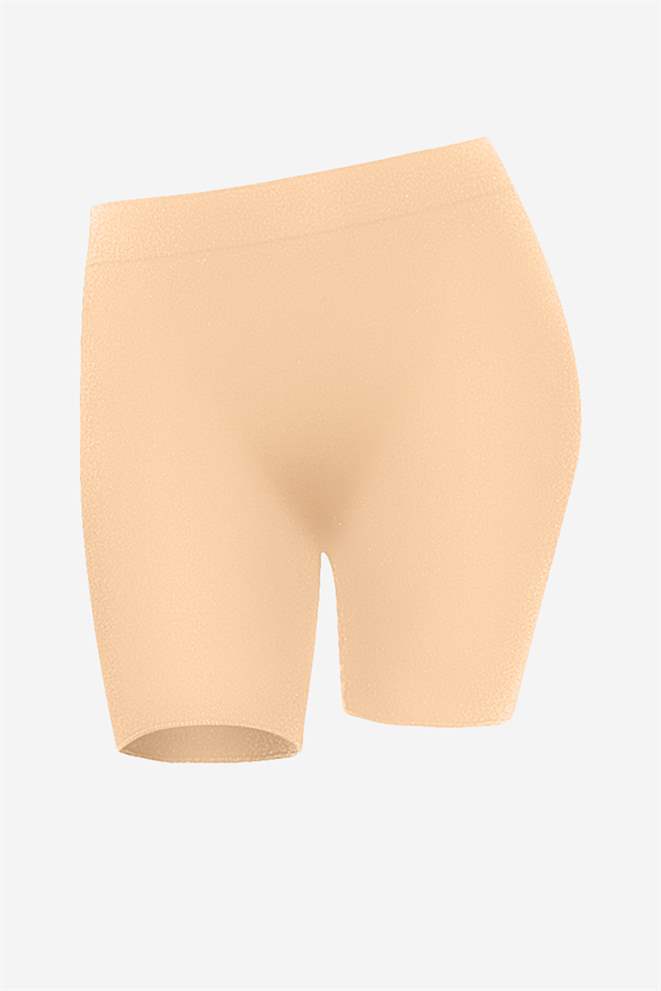 Beige Biker Shorts i hållbart producerad bambus